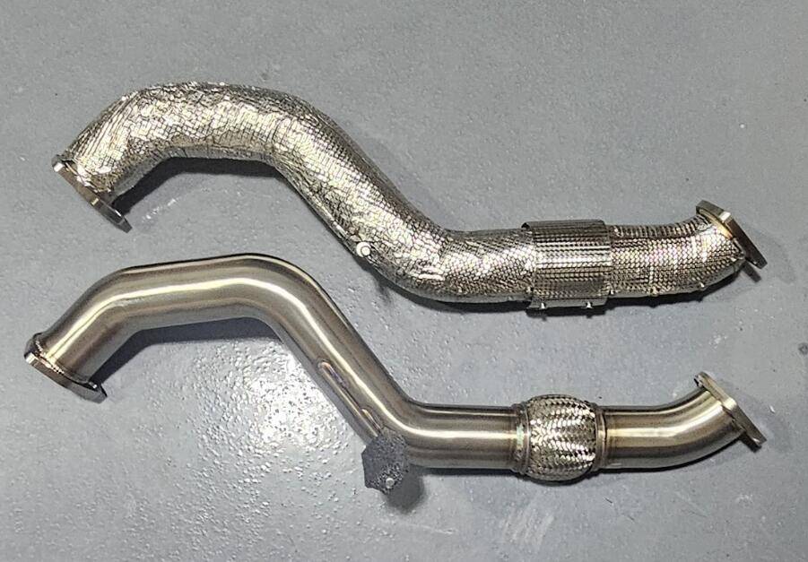 11th Gen Honda Civic Swain Tech Coated TSP Downpipe w/ Thermal Heat Insulation 1746324091634-nn
