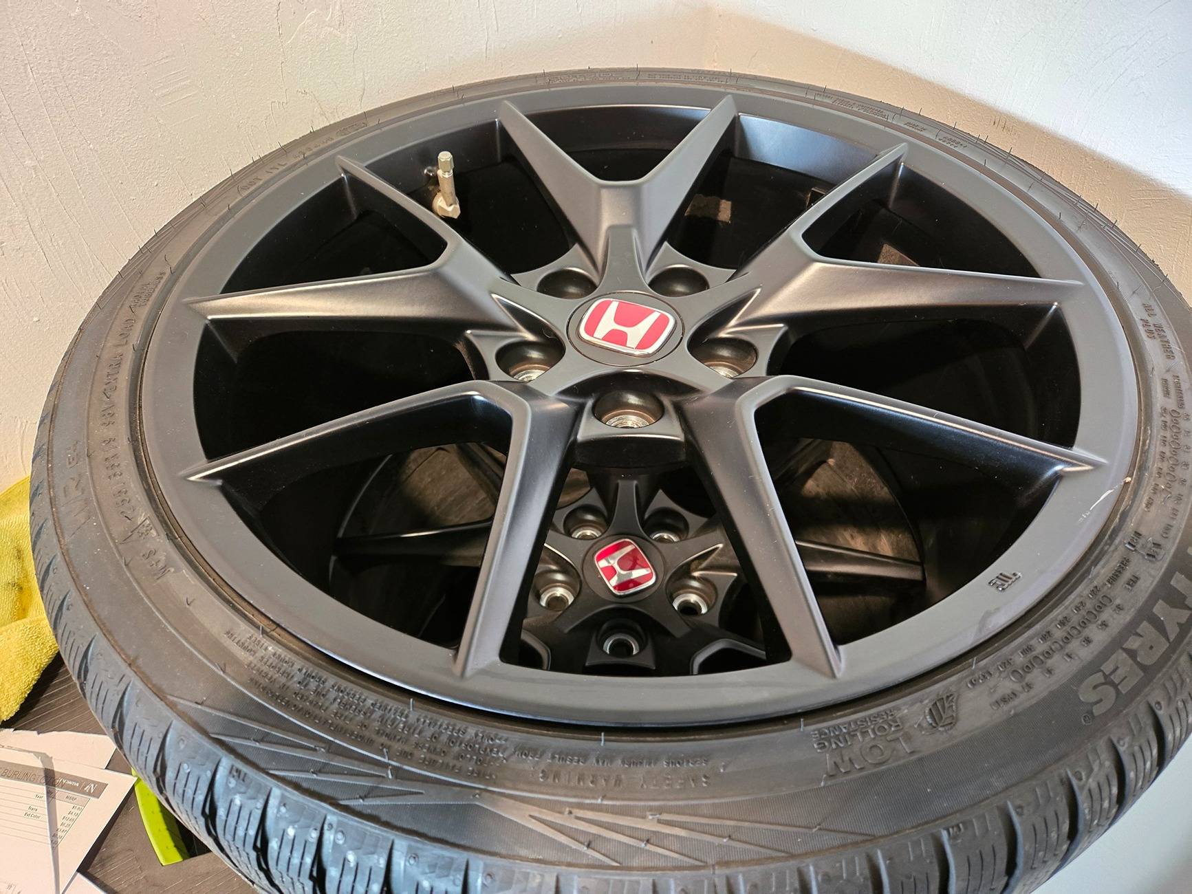 11th Gen Honda Civic FL5 OEM 19 wheels with Nokian WR G4 all weather. 20250511_082505