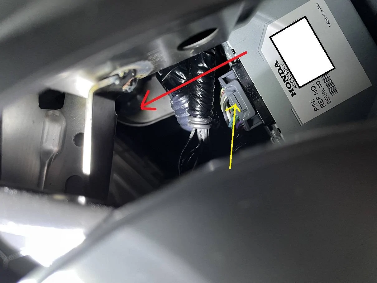 11th Gen Honda Civic Fake engine sound removal in 5 mins - RHD vehicle only IMG_8371