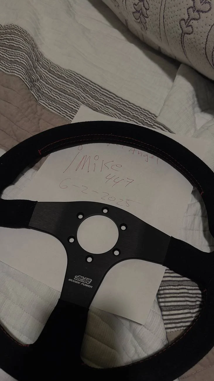 11th Gen Honda Civic Original Mugen steering wheel IMG_8074