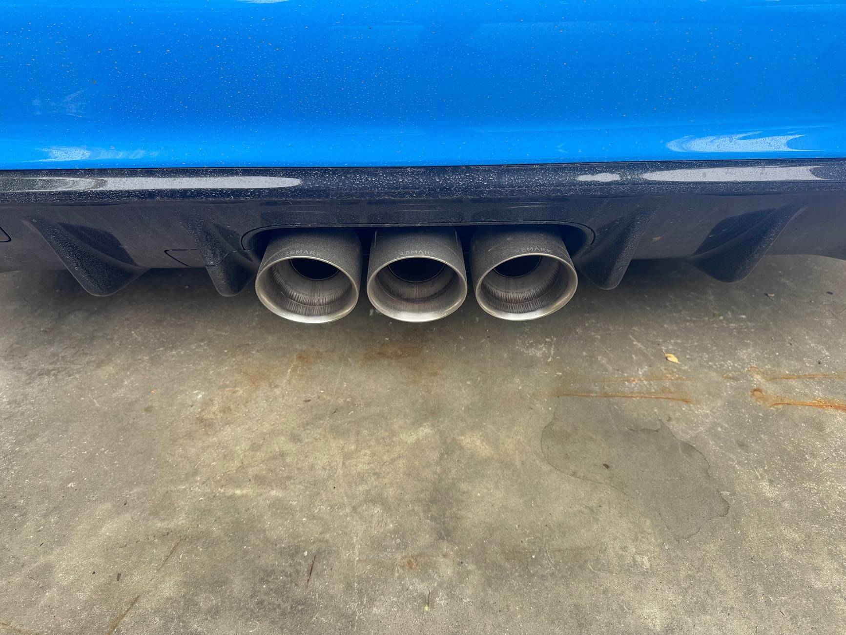 11th Gen Honda Civic Remark Sports Touring Q-Spec Triple Tip Catback for FL5 IMG_4185