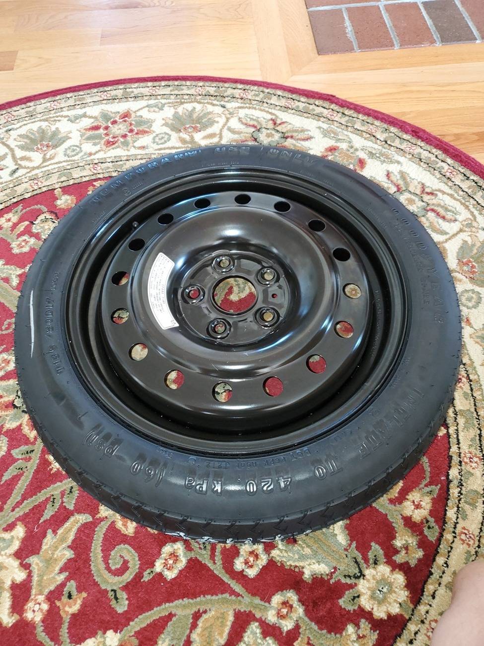 11th Gen Honda Civic Inexpensive Spare Tire Option Spare tire #1