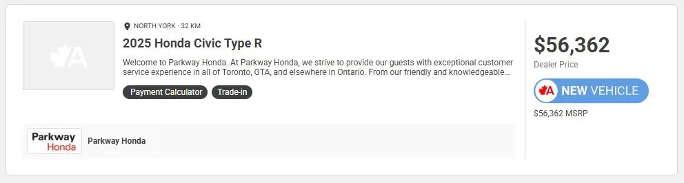 11th Gen Honda Civic Canadian dealer asked what colour Type R I want 1749609499782-17