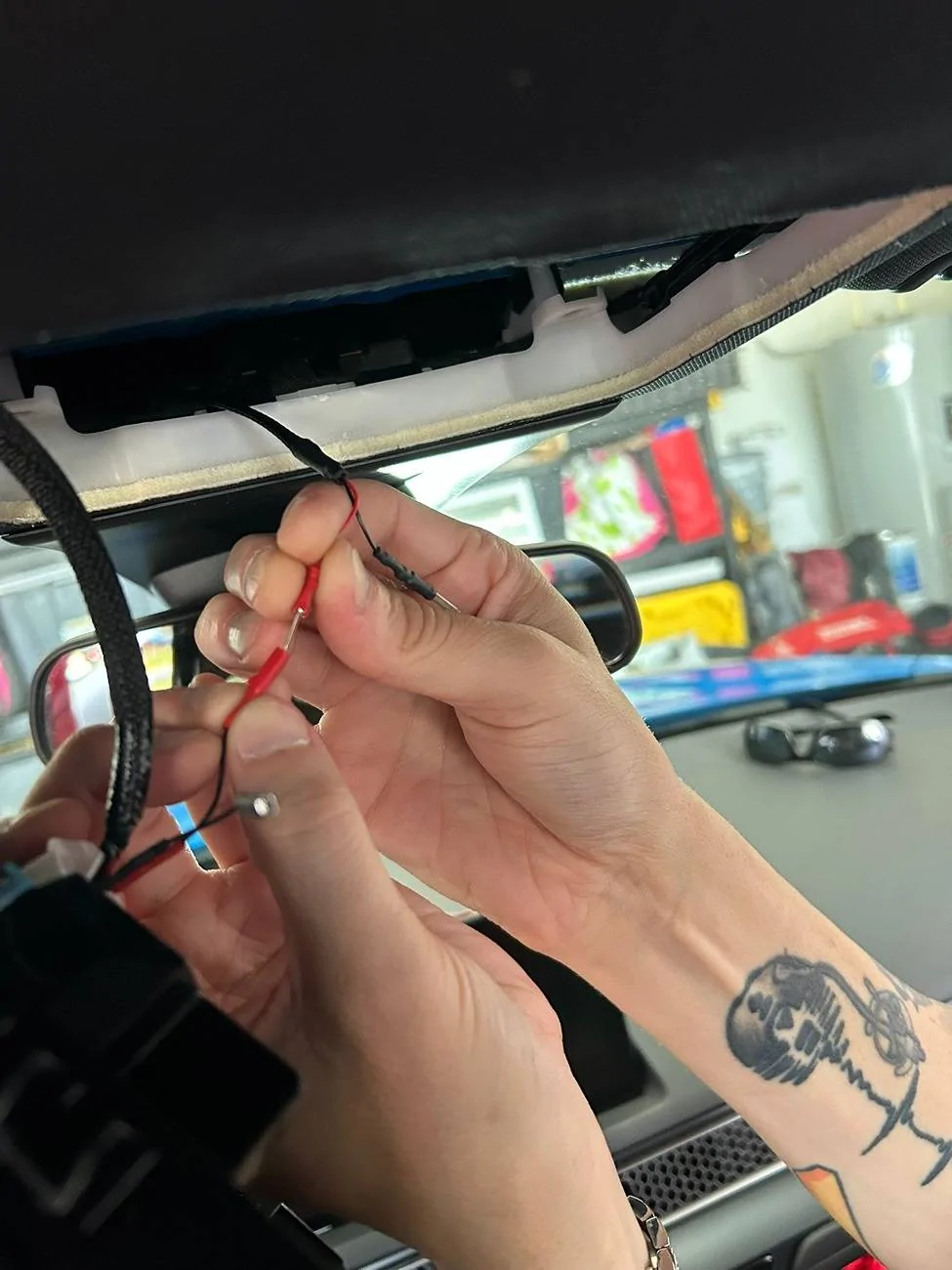 11th Gen Honda Civic Radar and Dashcam install FL5 wiring assistance IMG_1533