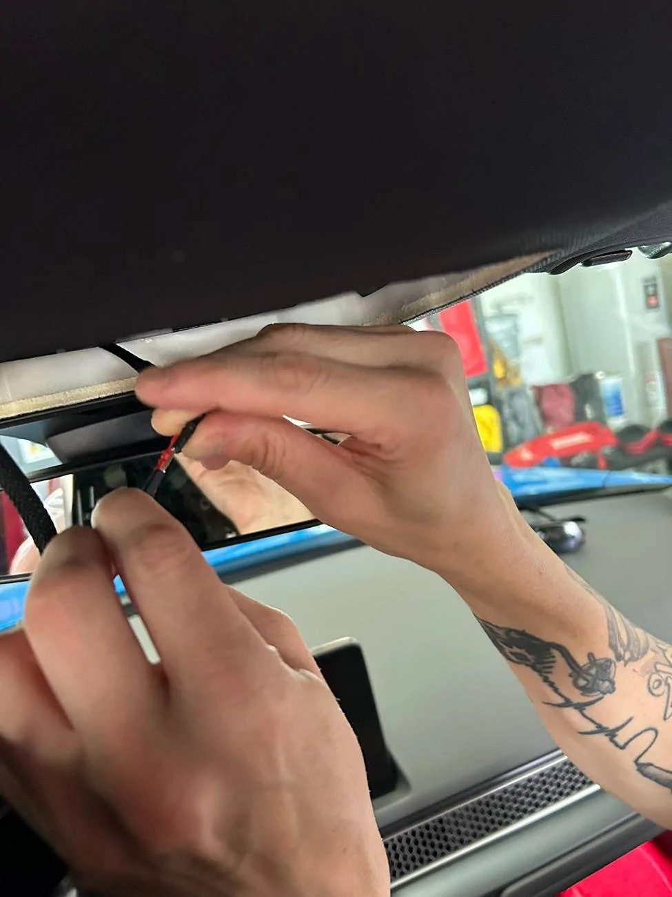 11th Gen Honda Civic Radar and Dashcam install FL5 wiring assistance IMG_1534