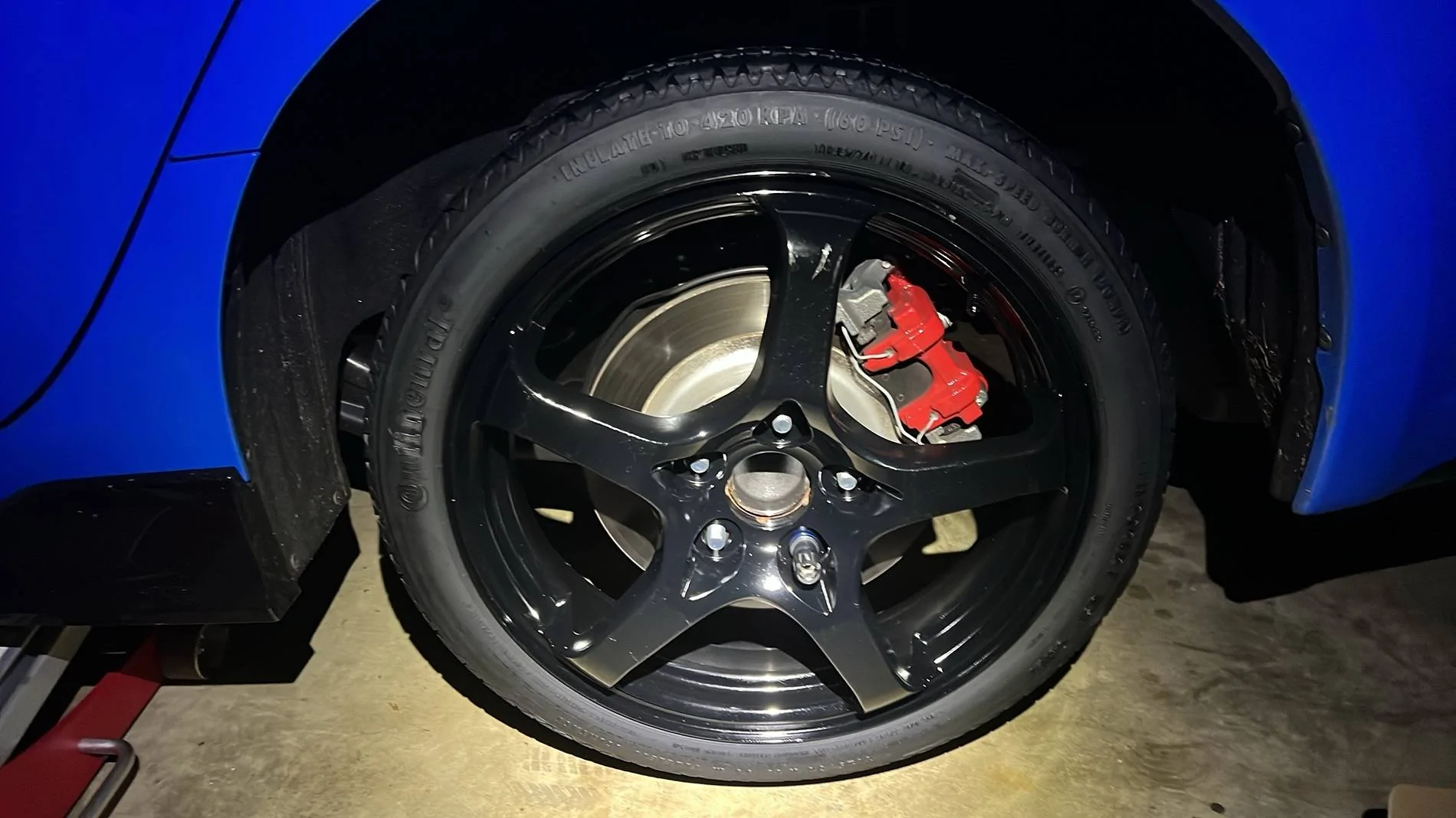 11th Gen Honda Civic FK8 Spare Tire Kit installed in FL5 IMG_0210