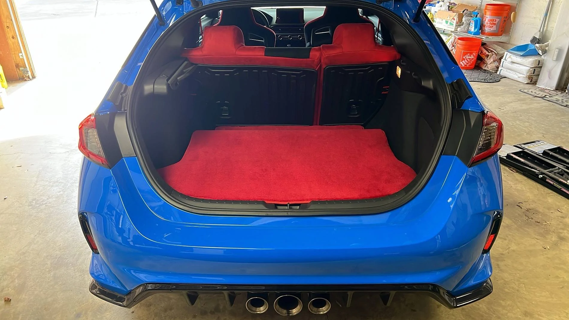 11th Gen Honda Civic FK8 Spare Tire Kit installed in FL5 IMG_9779