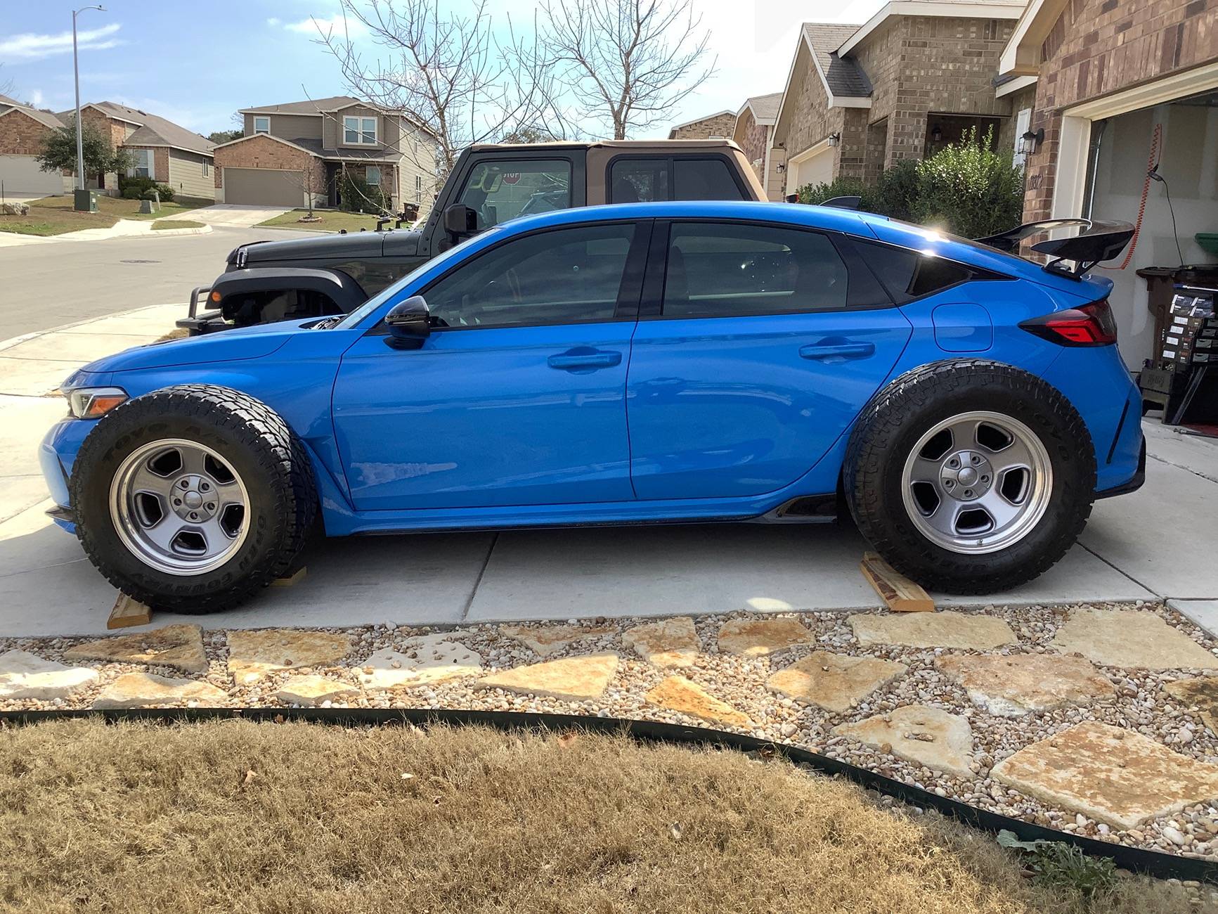 11th Gen Honda Civic Civic Unslammed.  Post Ideas, Photos, and Memes for Lifted, Raised, and Chonked Civics HERE. IMG_0177