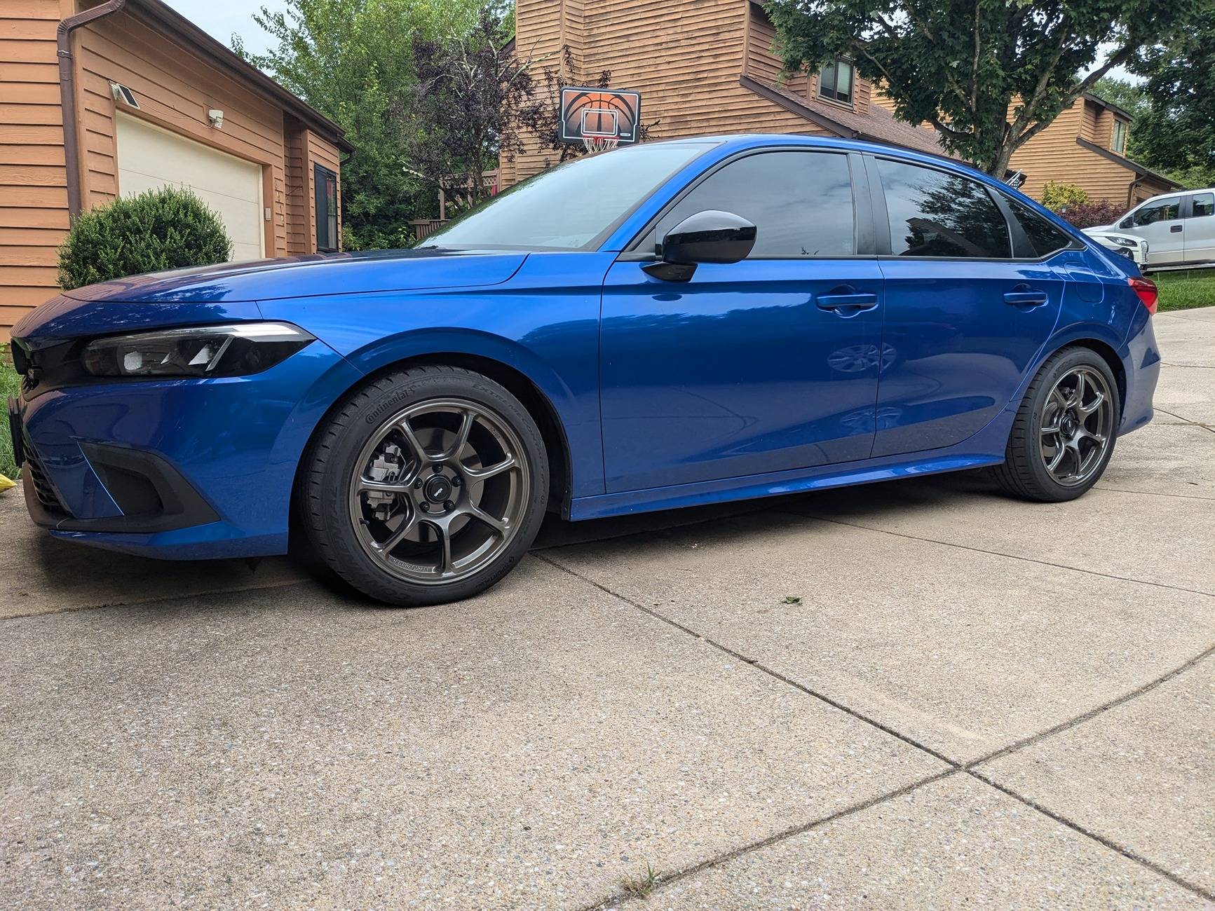 11th Gen Honda Civic Set of 4: Like NEW 18x8.5 Konig Ultragrams + 245/40ZR18 Continental Extremecontact Sport02s - $1200 wheels3