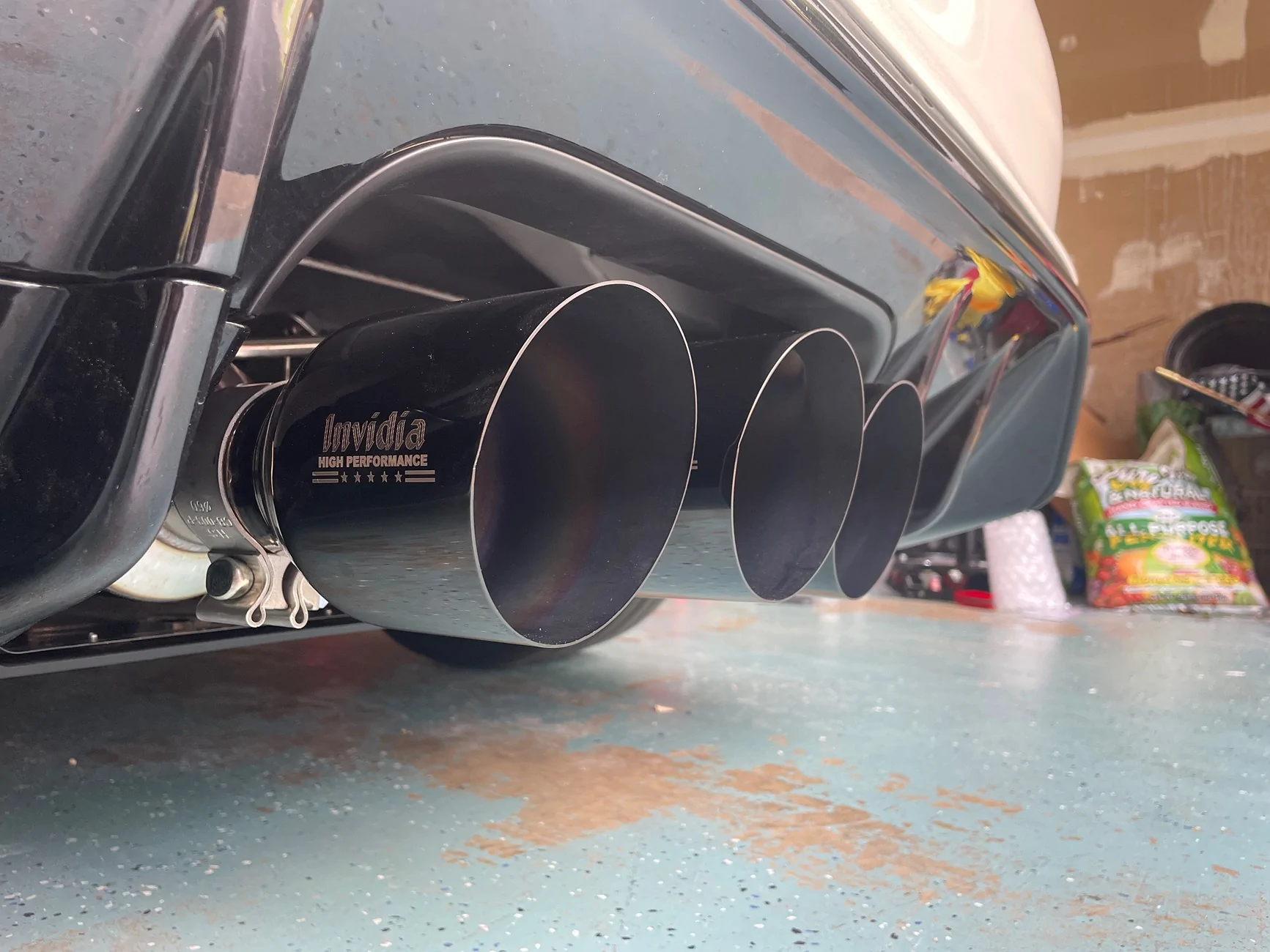 11th Gen Honda Civic Invidia R400 Exhaust Installed IMG_7625
