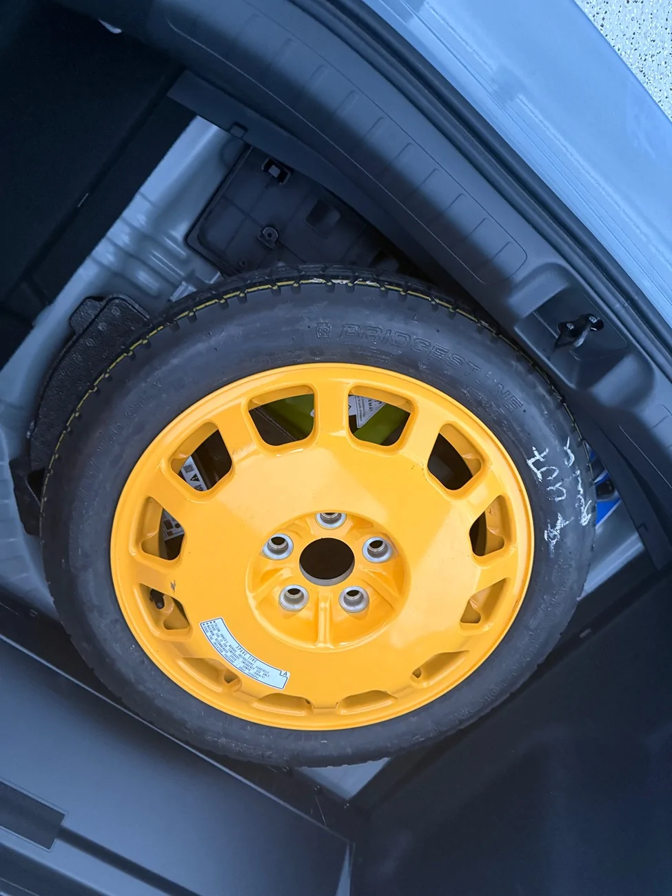 11th Gen Honda Civic Fits FL5 Type R 5x120 (05-12 ACURA RL SPARE TIRE DONUT EMERGENCY SPARE TIRE WHEEL RIM T155/70D17 OEM) $60 IMG_3265