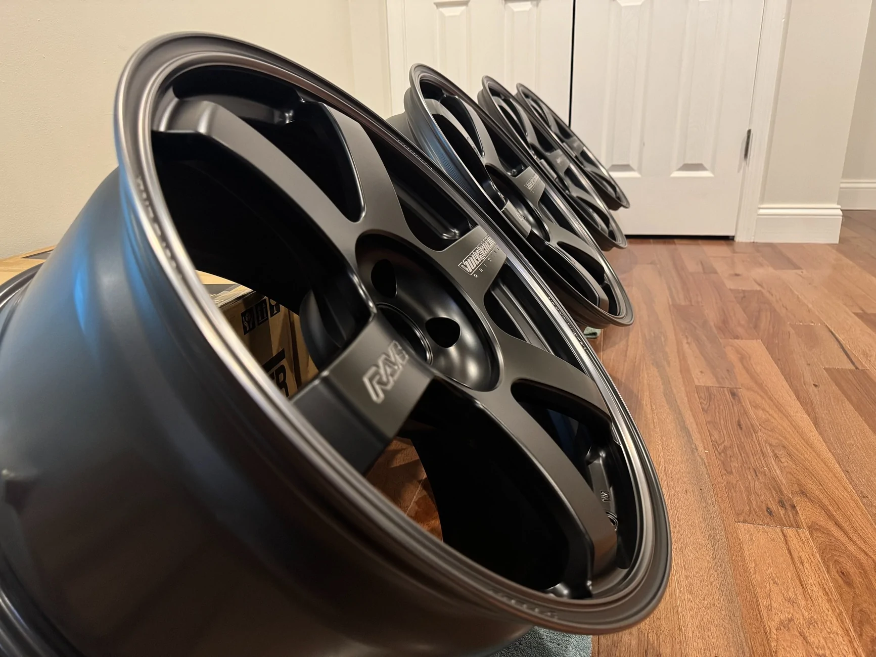 11th Gen Honda Civic Volk Racing TE37 S-Plus 19x9.5 +36 - Black Shadow LTD IMG_6215
