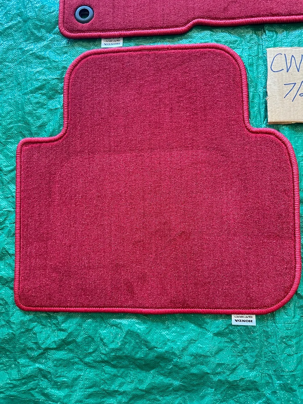 11th Gen Honda Civic FS: Opened, but never used OEM FL5 Civic Type R Red Floor Mats (PN 83600-T60-A01ZA) IMG_4800