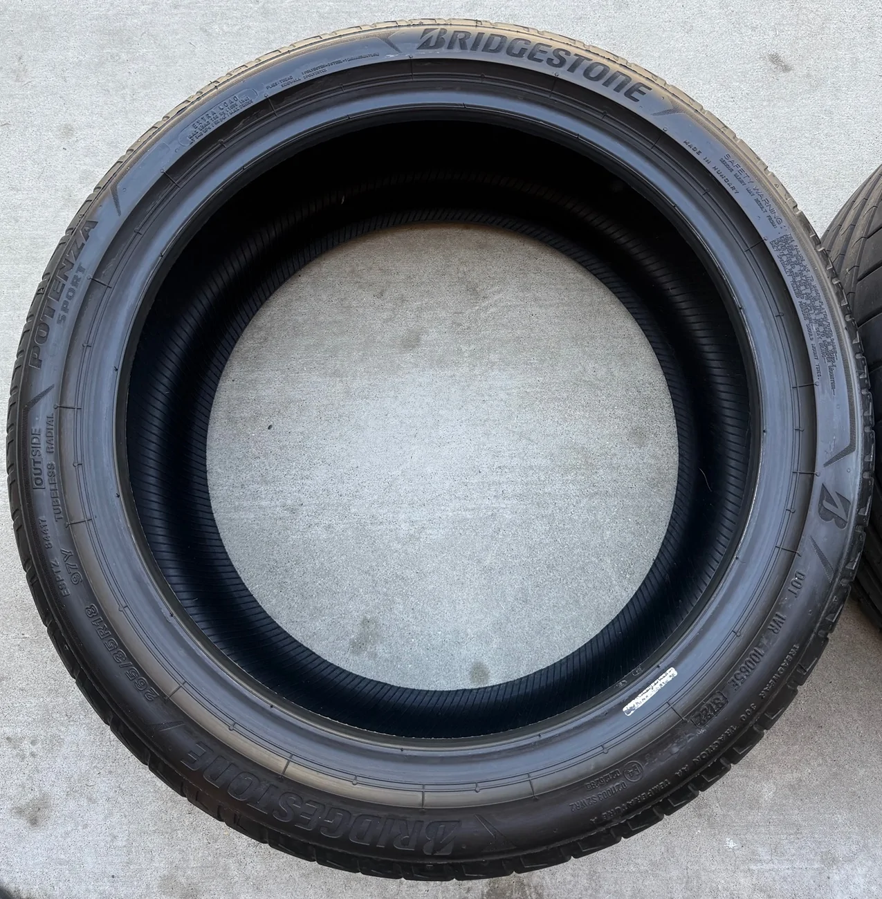 11th Gen Honda Civic Bridgestone Potenza Sport IMG_2248