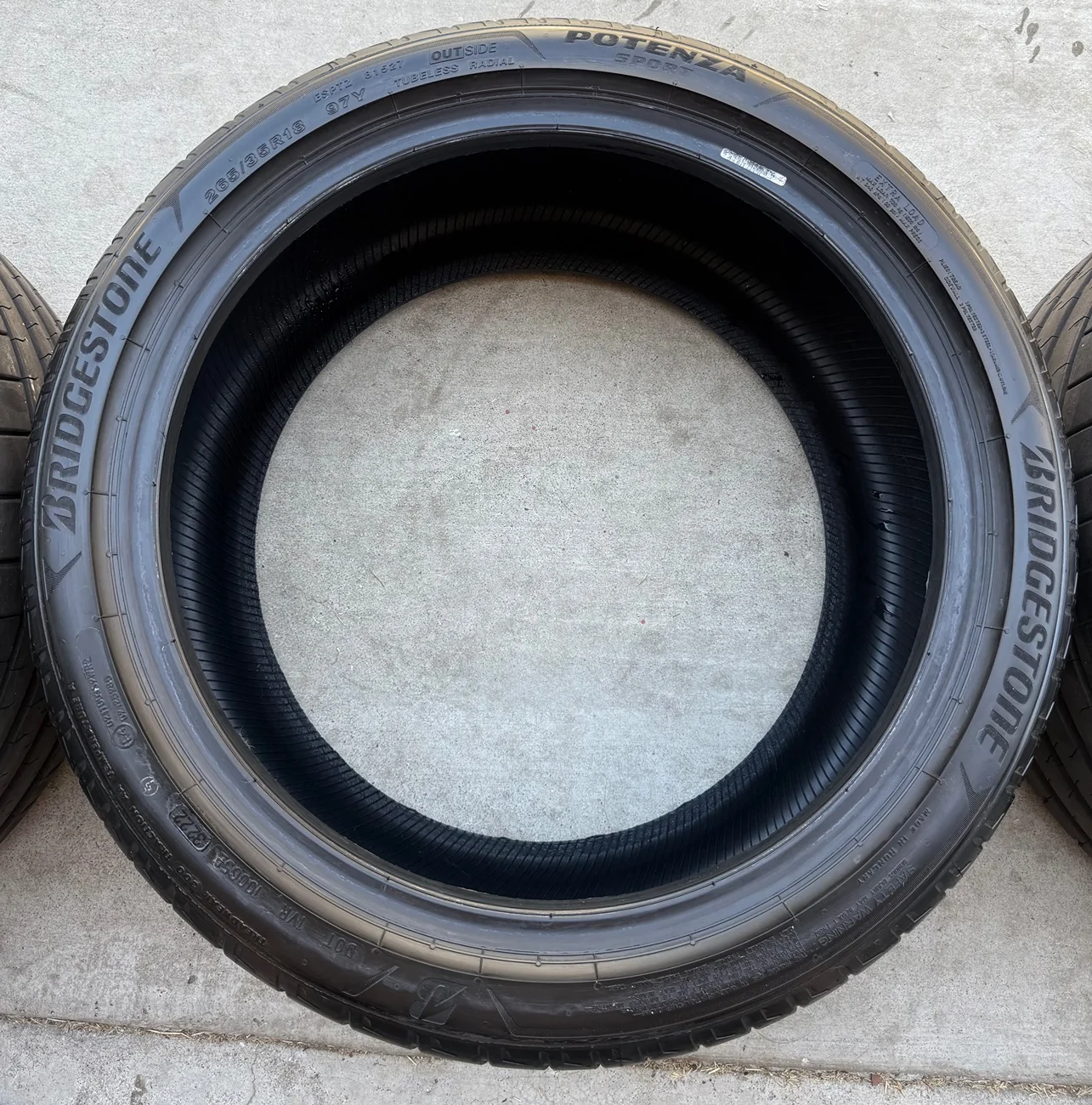 11th Gen Honda Civic Bridgestone Potenza Sport IMG_2246
