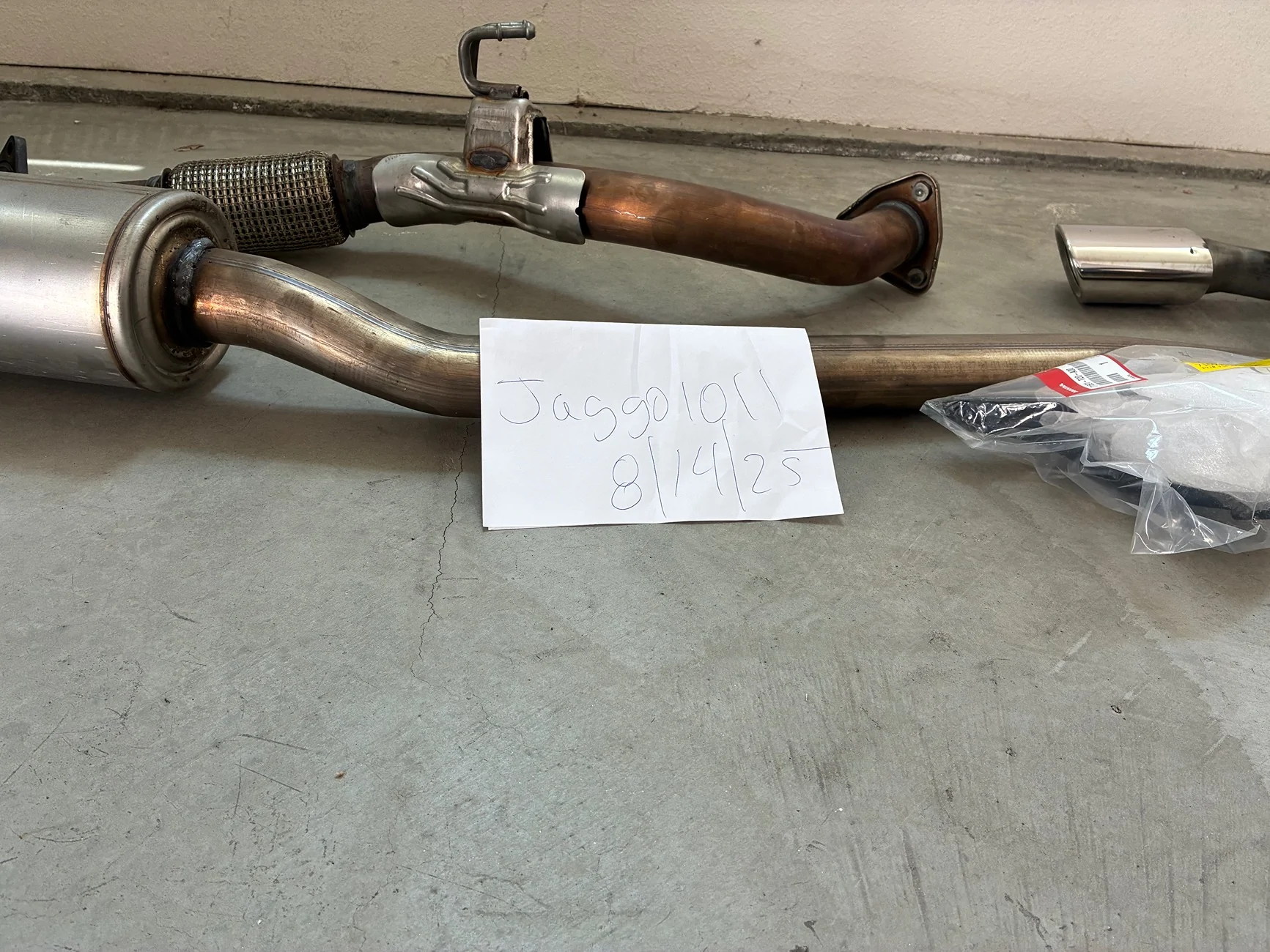 11th Gen Honda Civic Civic Si OEM exhaust IMG_9421