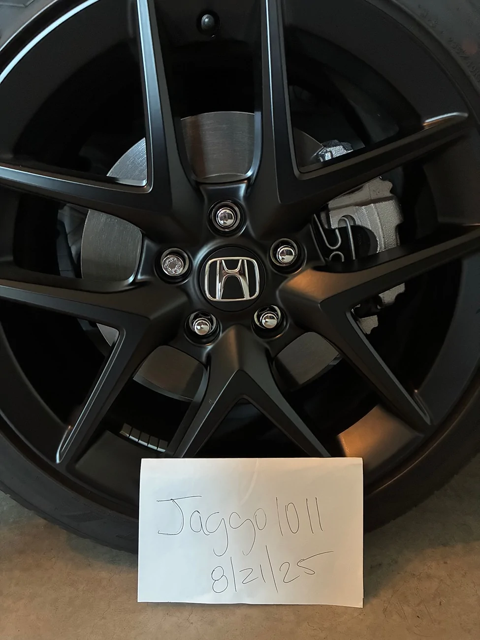 11th Gen Honda Civic 2024 Civic Si OEM Wheels (no tires) IMG_9505