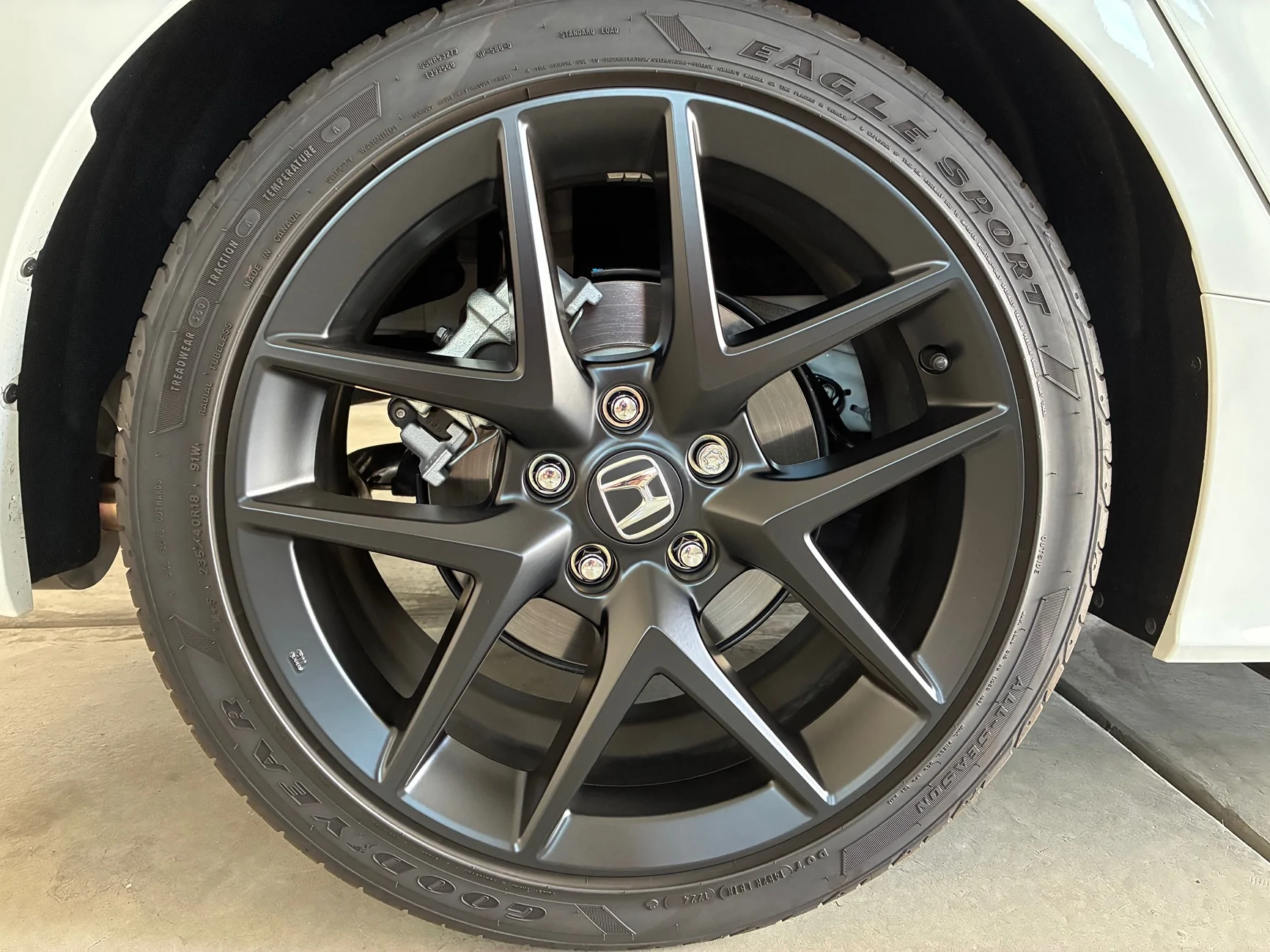 11th Gen Honda Civic 2024 Civic Si OEM Wheels (no tires) IMG_9503