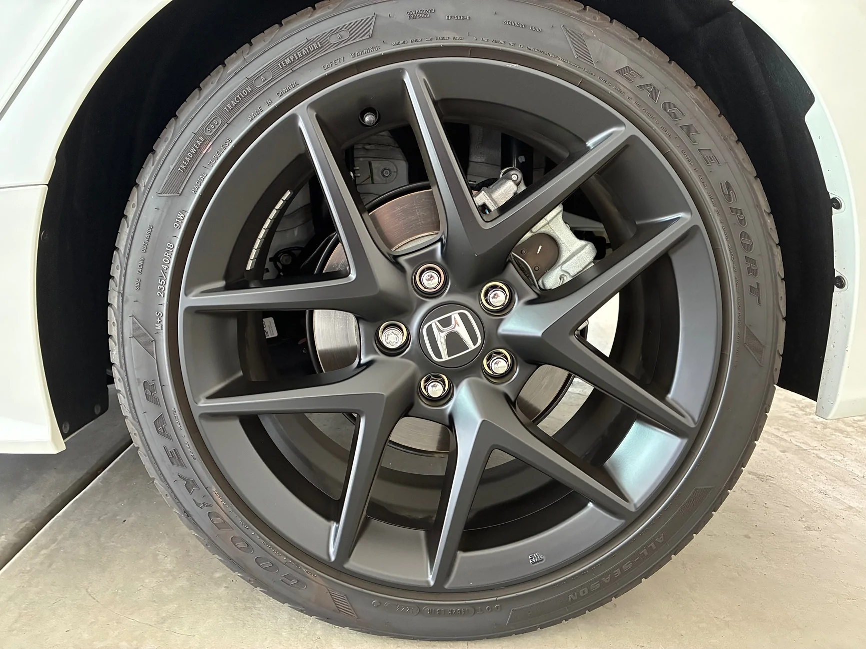 11th Gen Honda Civic 2024 Civic Si OEM Wheels (no tires) IMG_9501