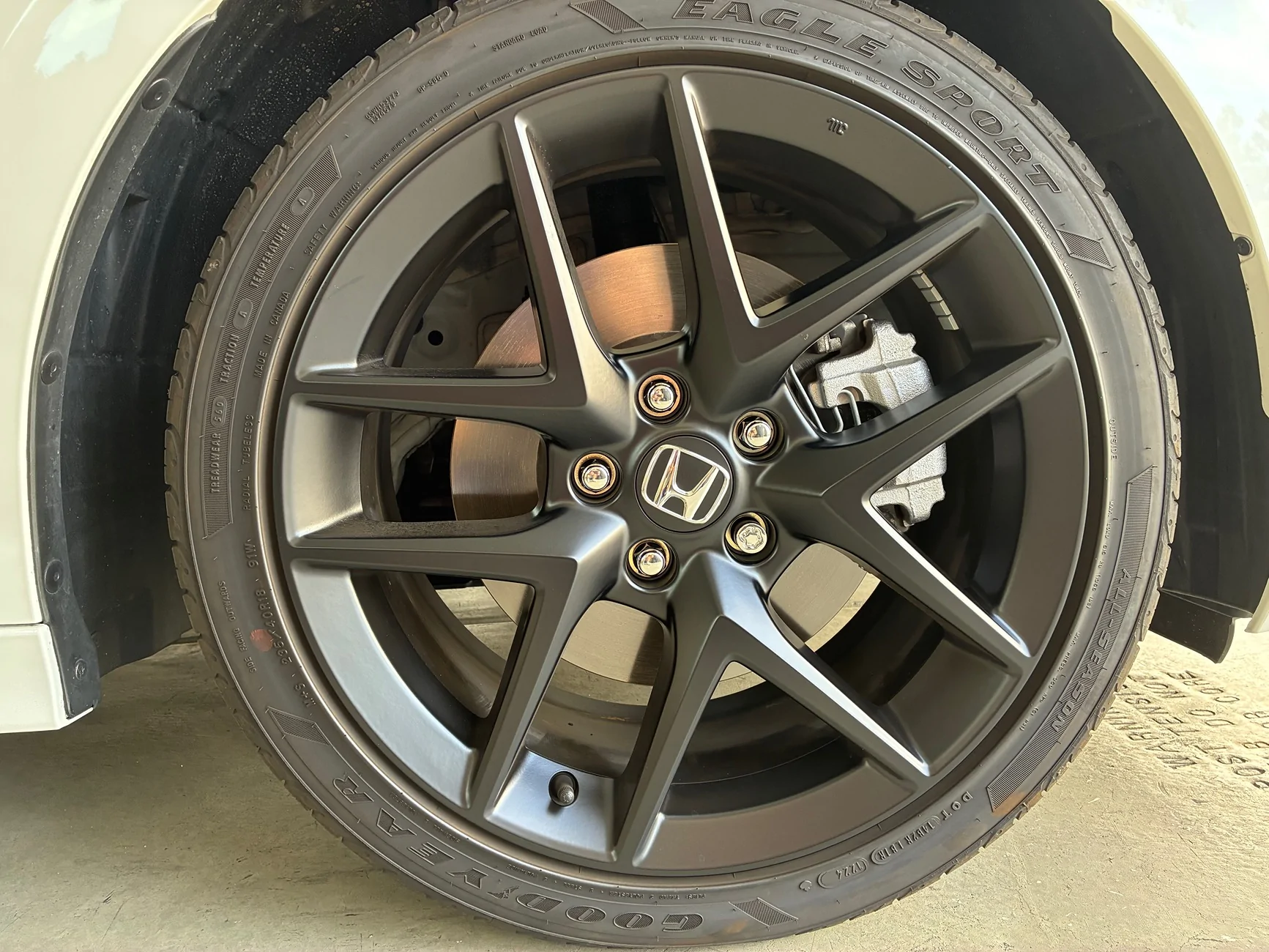 11th Gen Honda Civic 2024 Civic Si OEM Wheels (no tires) IMG_9504