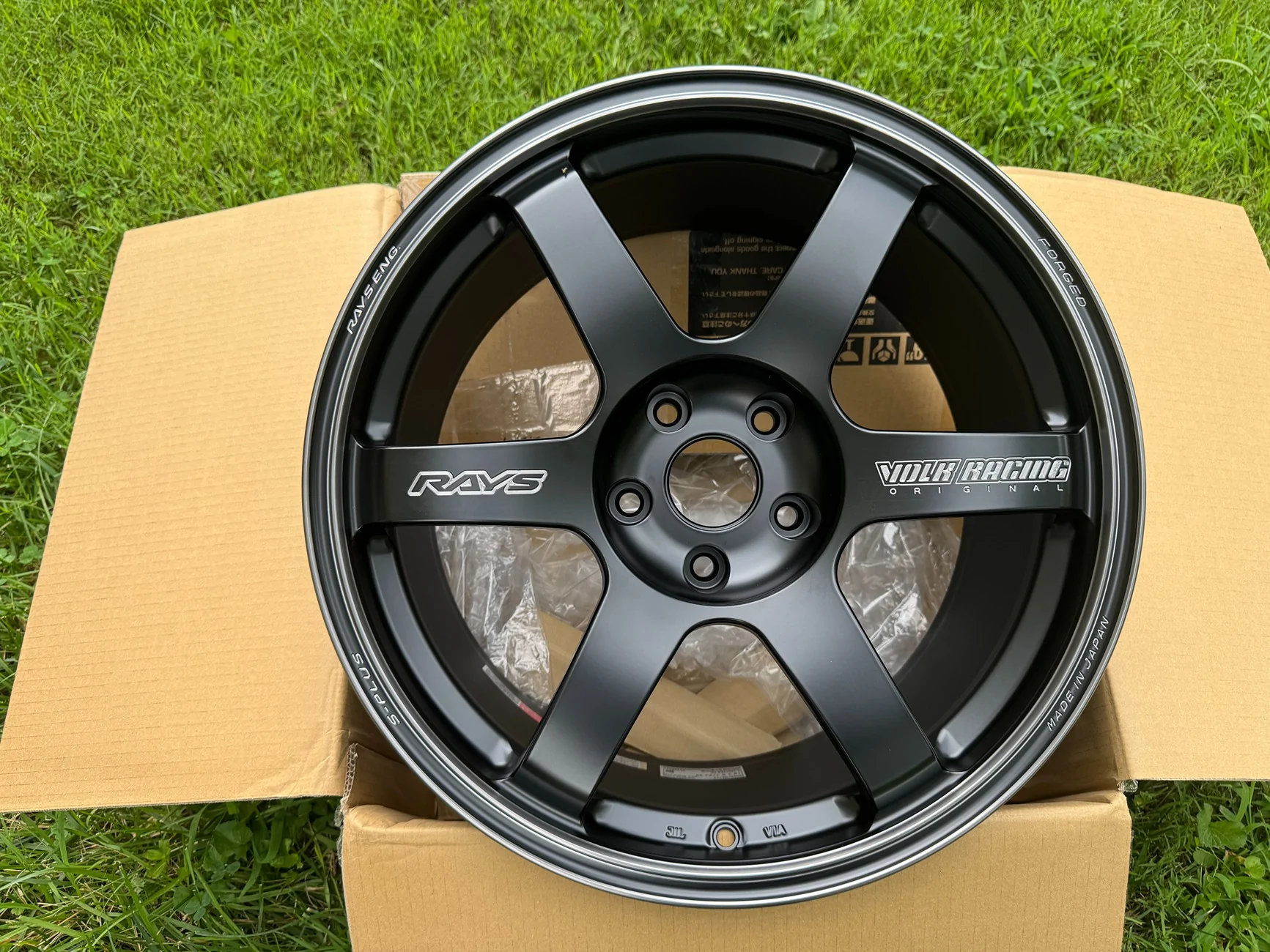 11th Gen Honda Civic Volk Racing TE37 19x9.5 ET36 5x120 Black Shadow LTD IMG_6199