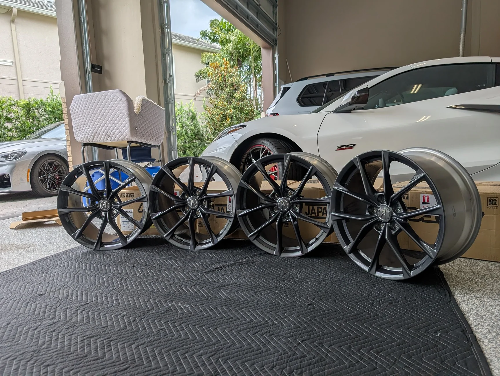 11th Gen Honda Civic *FOR SALE* TYPE-S SET OF WHEELS ($750 OBO) PXL_20250809_181102077