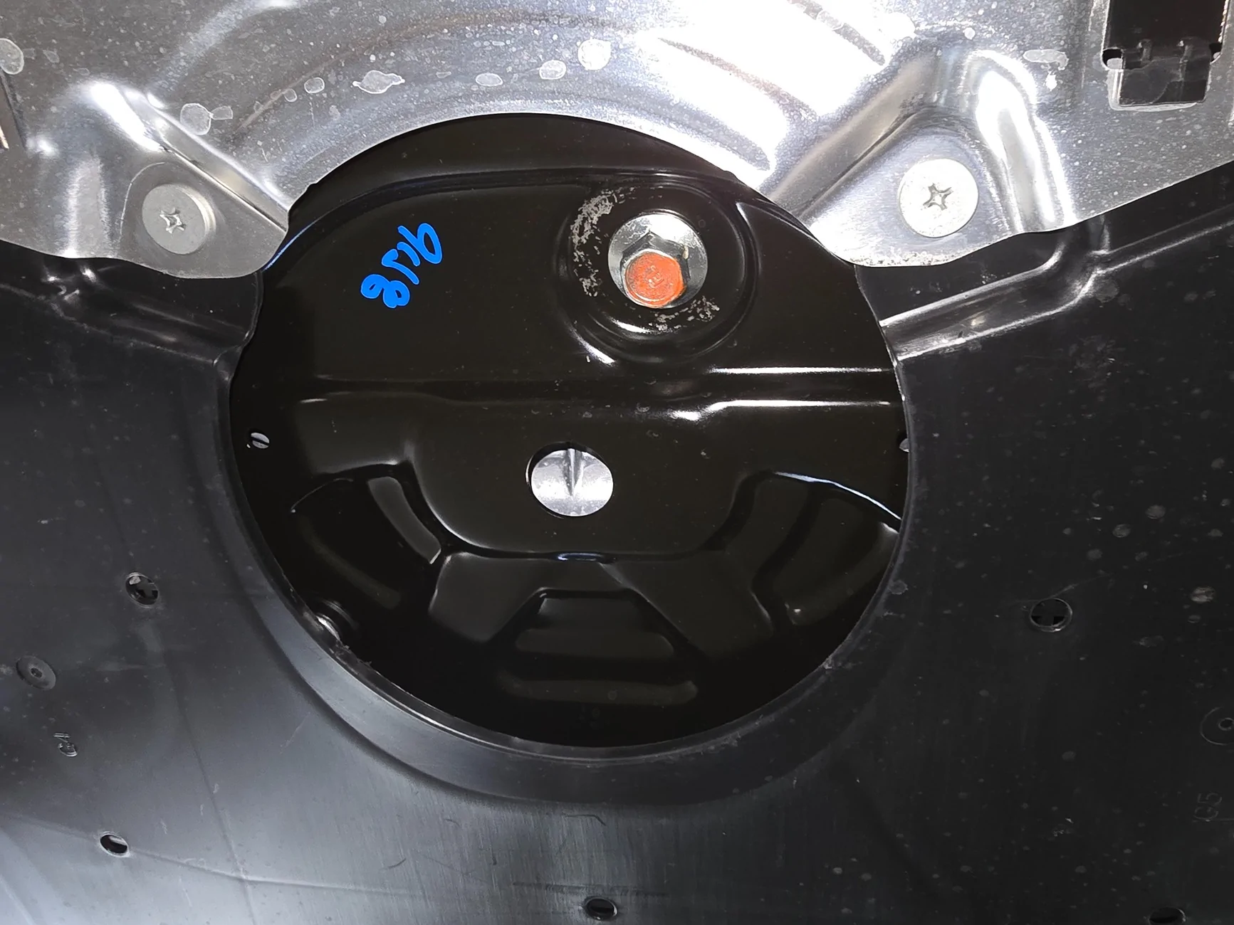 11th Gen Honda Civic Rust on frame welds and scuffs on metal 20250830_155801