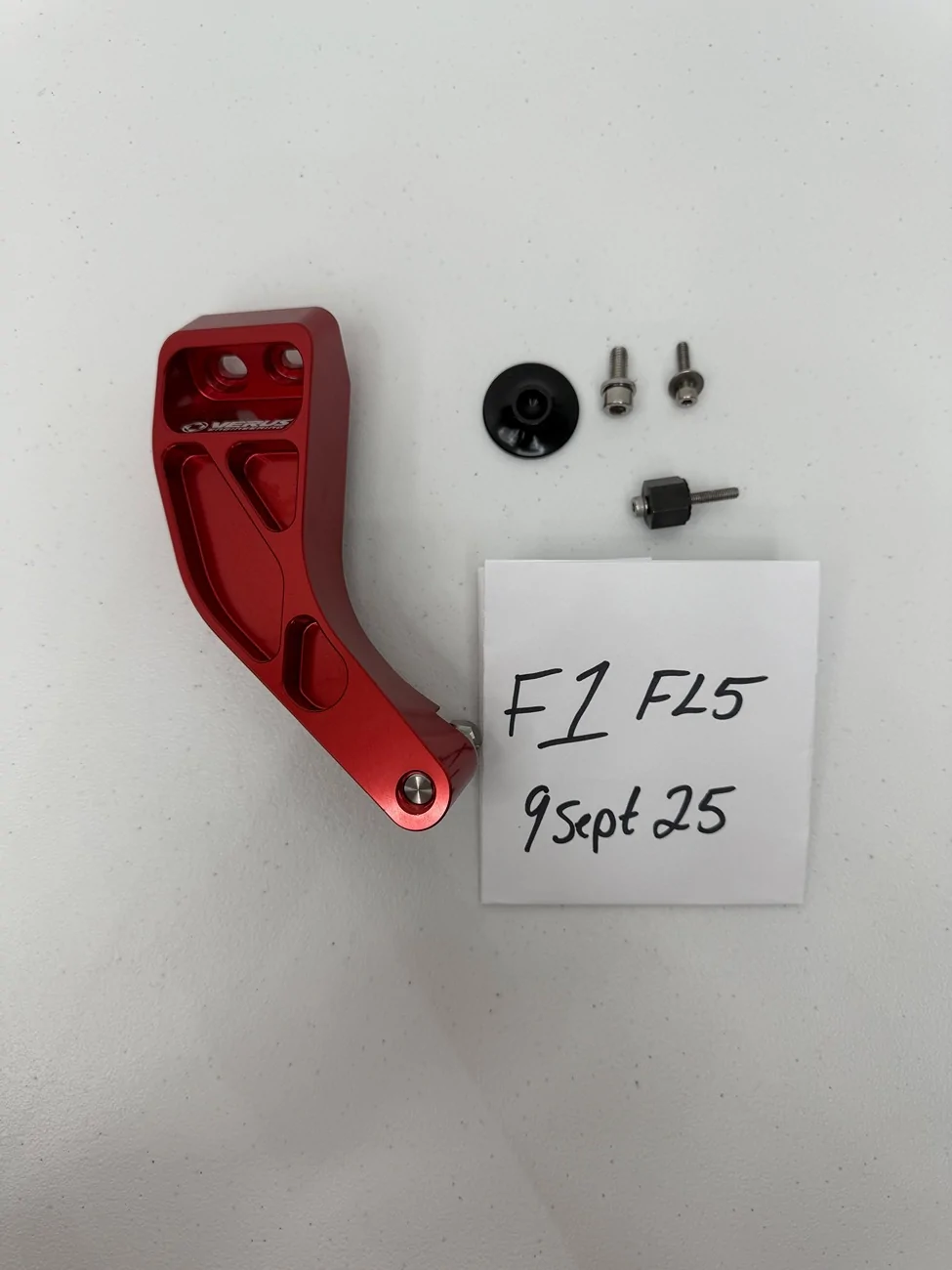 11th Gen Honda Civic SOLD!! Verus Engineering Brake Master Cylinder Brace (Red) IMG_1392