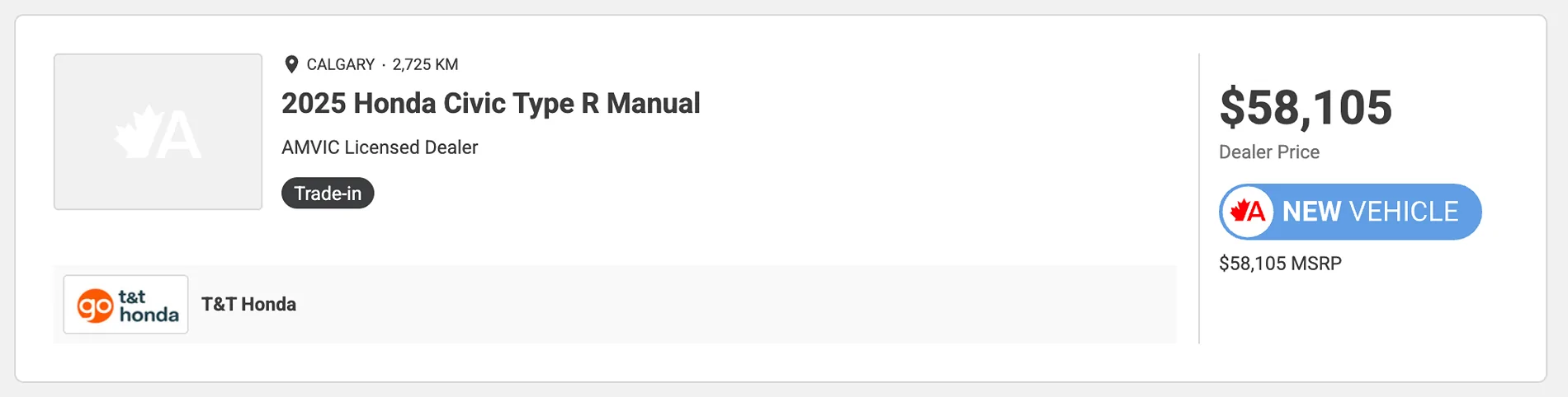 11th Gen Honda Civic Canadian dealer asked what colour Type R I want Screenshot 2025-09-10 at 1.07.42 AM