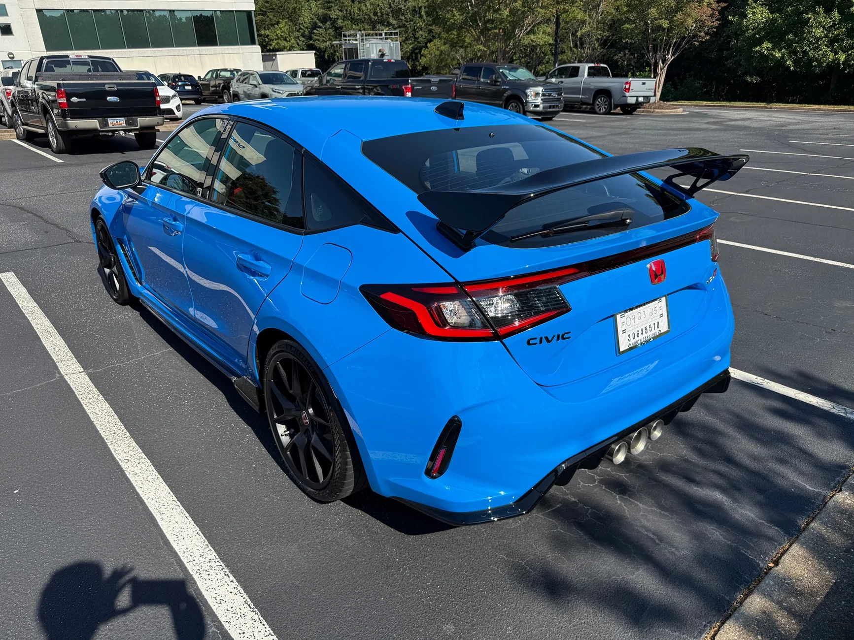 11th Gen Honda Civic 2025 Boost Blue Type R IMG_8331