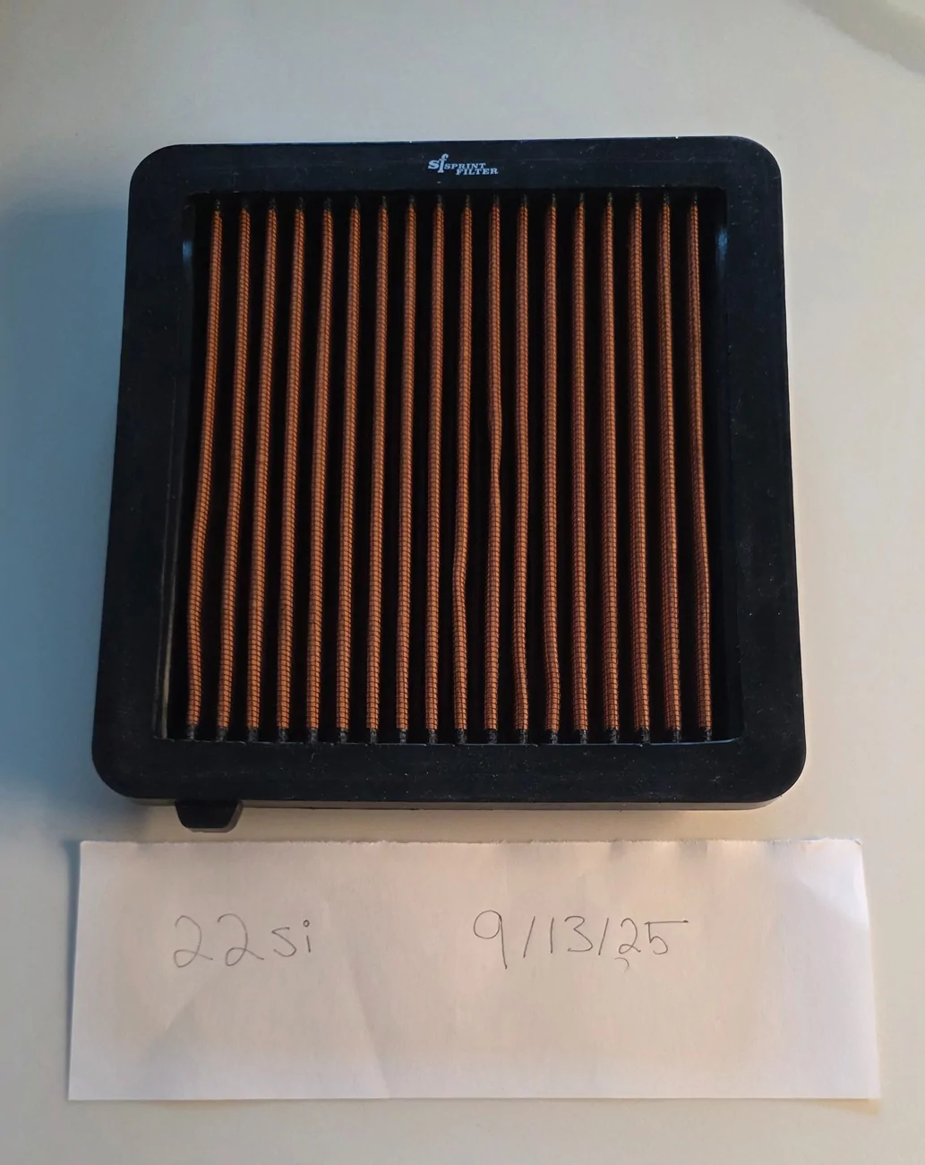 11th Gen Honda Civic 27won short ram intake and Sprint drop in filter 1.5T 20250913_171651