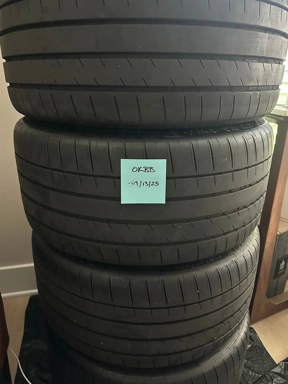 11th Gen Honda Civic [SOLD] FL5 OEM Honda Civic Type R Wheels + Tires Set fl5 tag