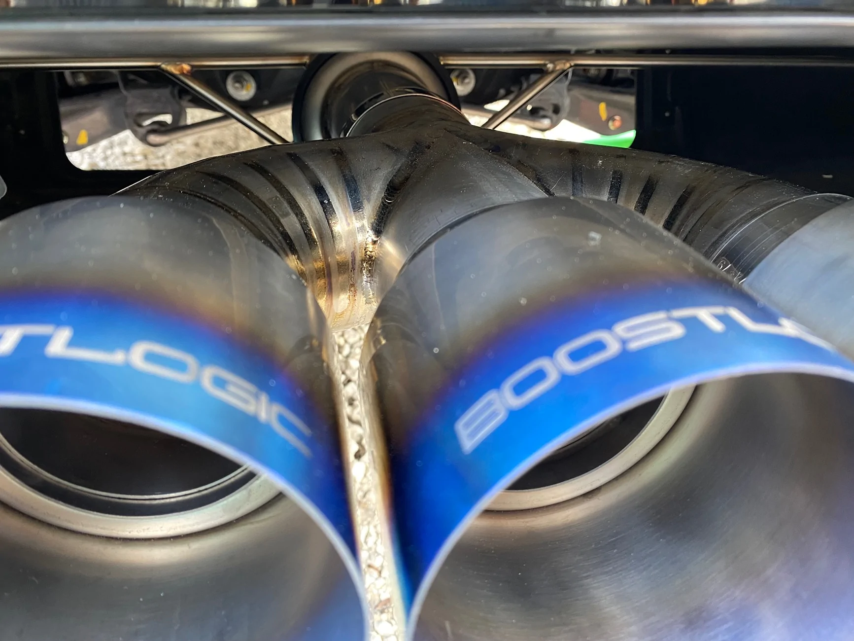 11th Gen Honda Civic Boost logic Titanium exhaust IMG_0667