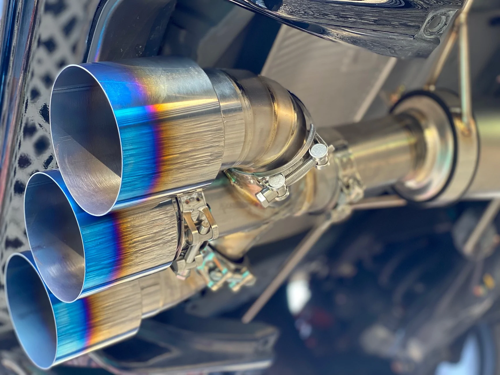 11th Gen Honda Civic Boost logic Titanium exhaust IMG_0653