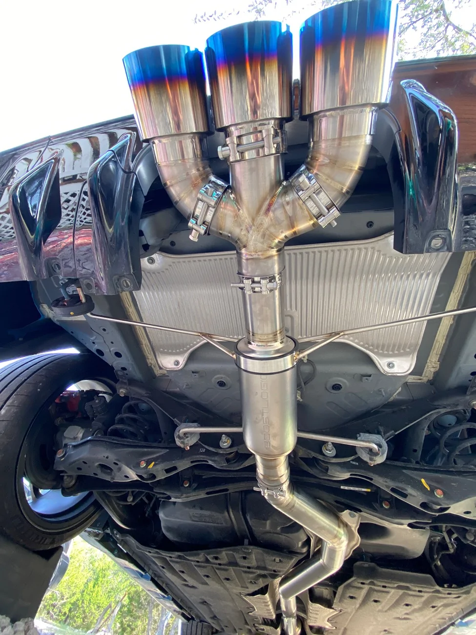 11th Gen Honda Civic Boost logic Titanium exhaust IMG_0654