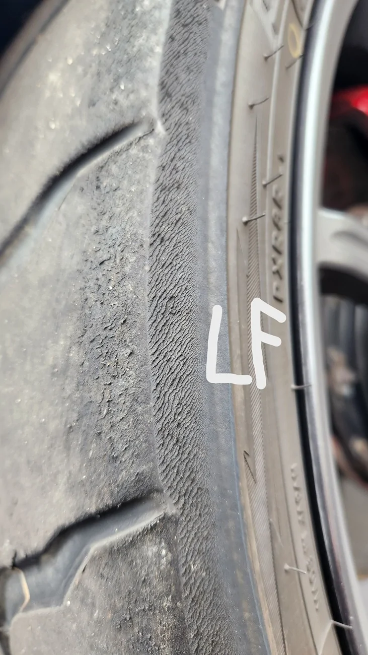 11th Gen Honda Civic New tires front-used rears? 20250918_111820