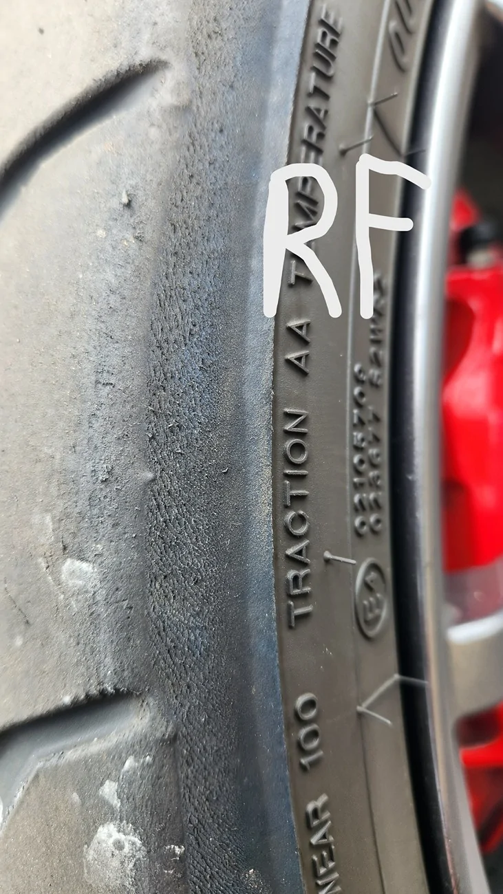 11th Gen Honda Civic New tires front-used rears? 20250918_111749