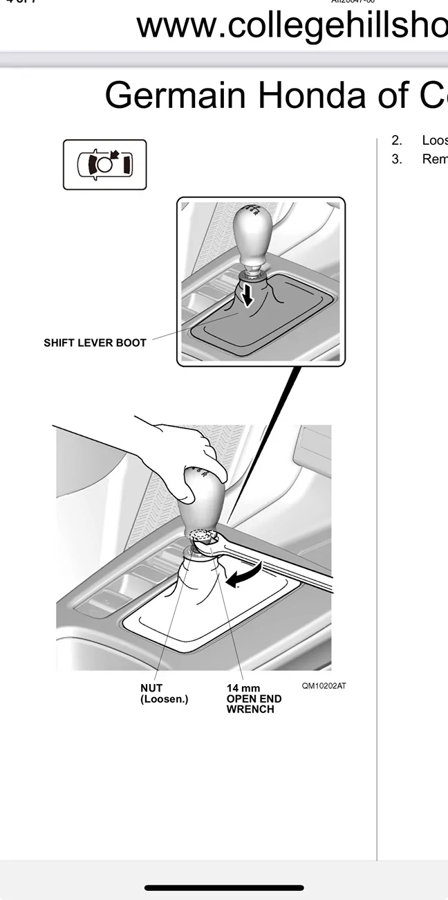 11th Gen Honda Civic Acuity Instrument's Short Shifter IMG_6006