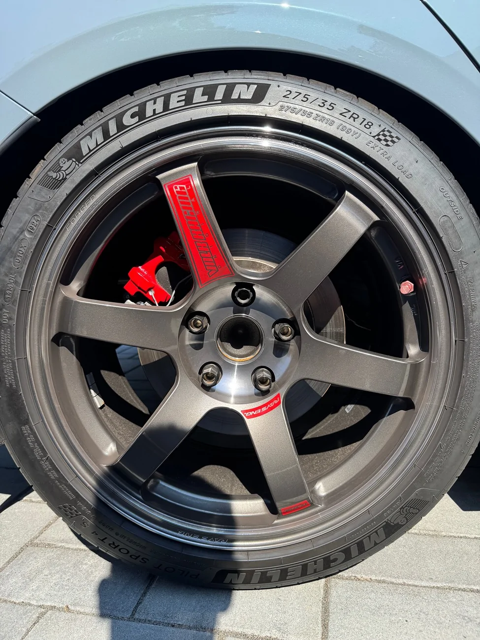 11th Gen Honda Civic SOLD: TE37 SAGA SL god spec 18x10 et40 IMG_7102