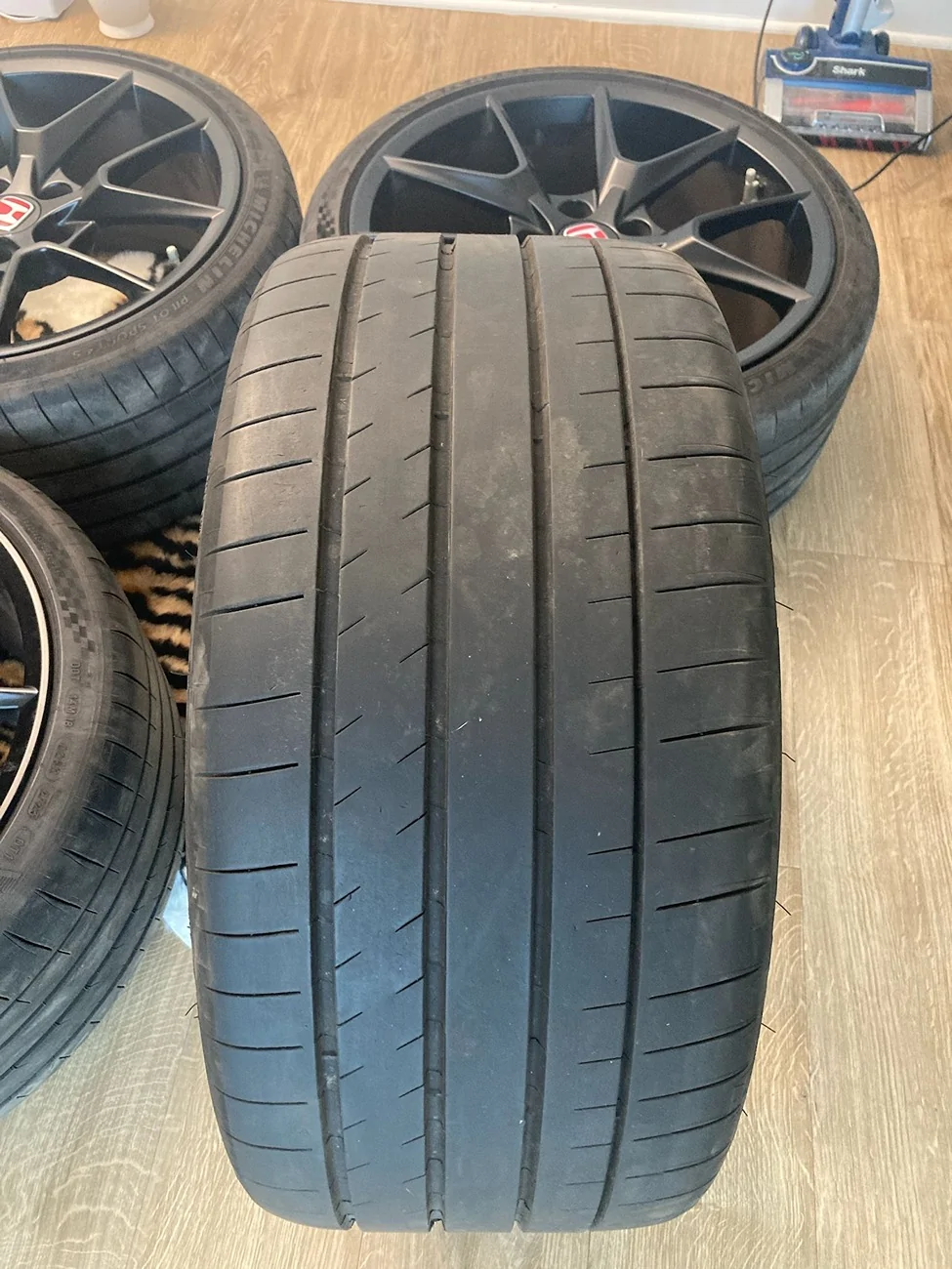 11th Gen Honda Civic FS: OEM FL5 wheels 19x9.5 ET60 5x12, OEM 265/30/19 Michelin Pilot Sport 4S tires Img7