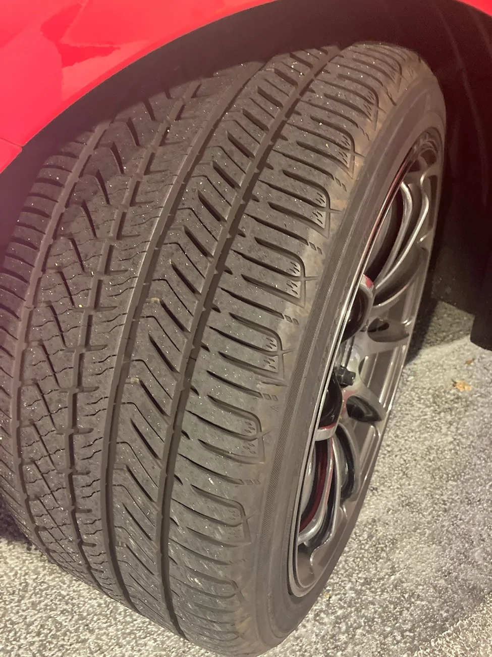 11th Gen Honda Civic FS: Advan RS3 wheels 5x120 18x9.5+45 Blk chrome Img18