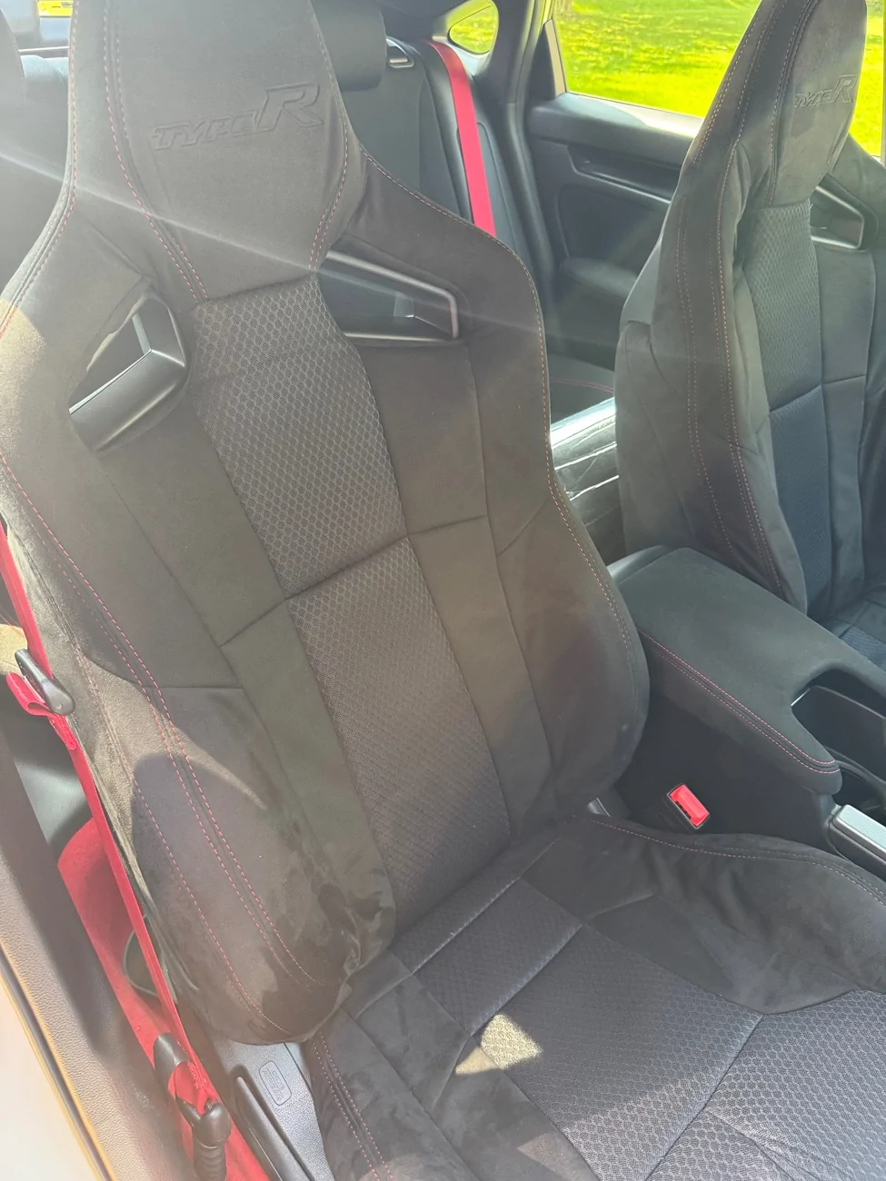 11th Gen Honda Civic Hypersuede seat covers IMG_3682