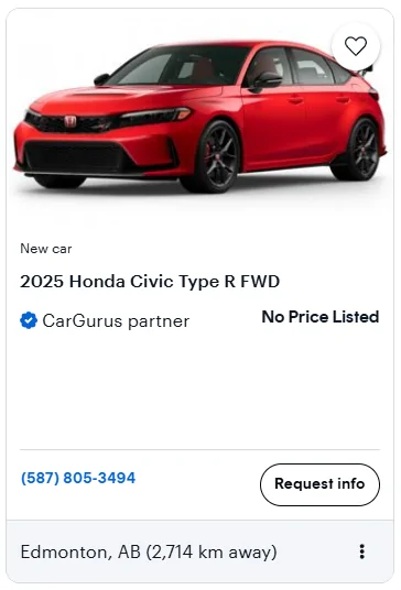 11th Gen Honda Civic Canadian dealer asked what colour Type R I want 1759362633114-z4