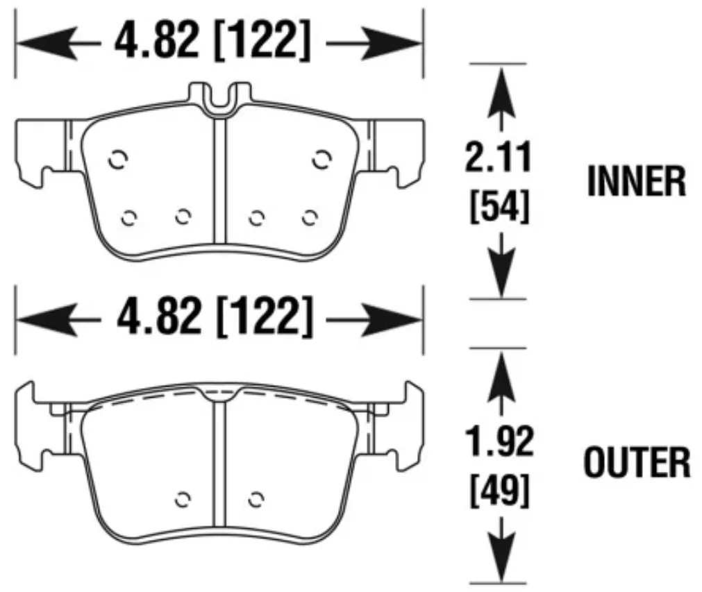 11th Gen Honda Civic Brake Pad Manufacturer/Model Compilation Thread 111325