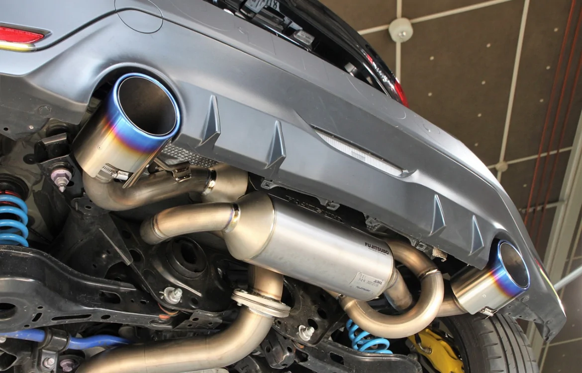 11th Gen Honda Civic Fujitsubo A-RM+C Exhaust Review IMG_6441