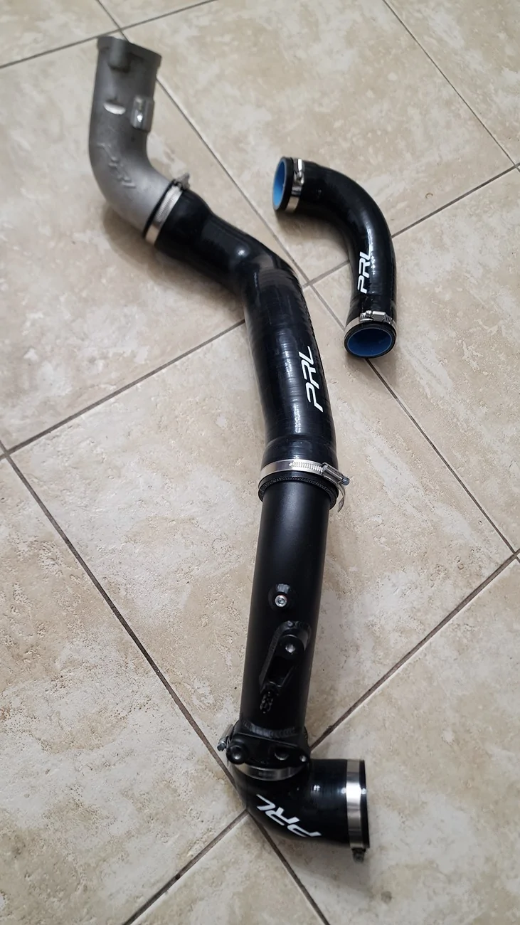 11th Gen Honda Civic (SOLD) PRL Intercooler (Black, New) and Charge Pipes (used) 1000030482