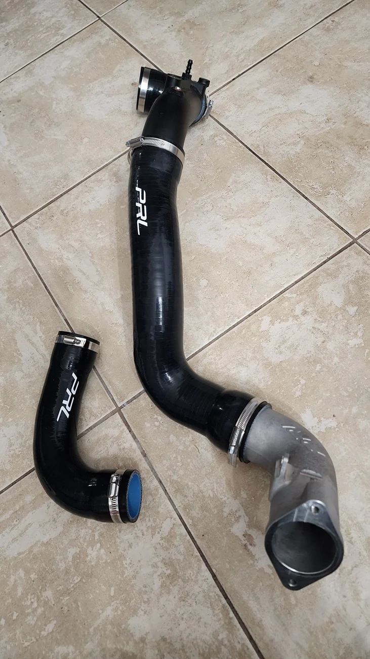 11th Gen Honda Civic (SOLD) PRL Intercooler (Black, New) and Charge Pipes (used) 1000030481