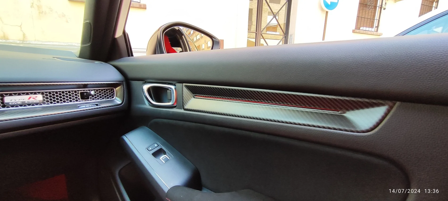11th Gen Honda Civic FL5 interior dash piece damage IMG_20240714_133616