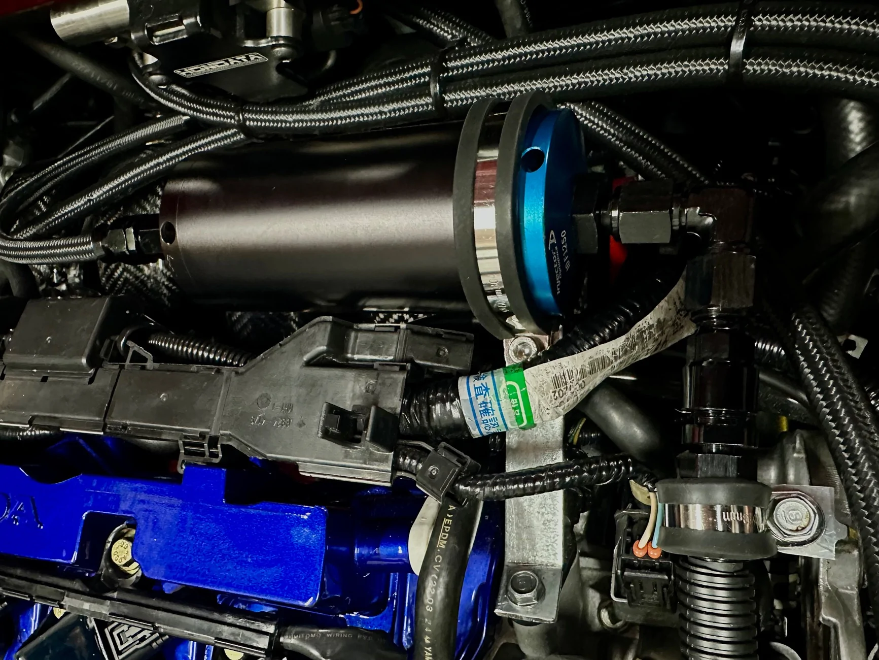 11th Gen Honda Civic Gambit Low Pressure Fuel Hose kit IMG_5324