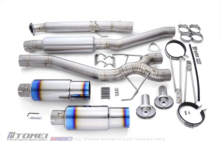 11th Gen Honda Civic FL5 Tomei Type D exhaust FL5_Dual_IMG_KIT_730